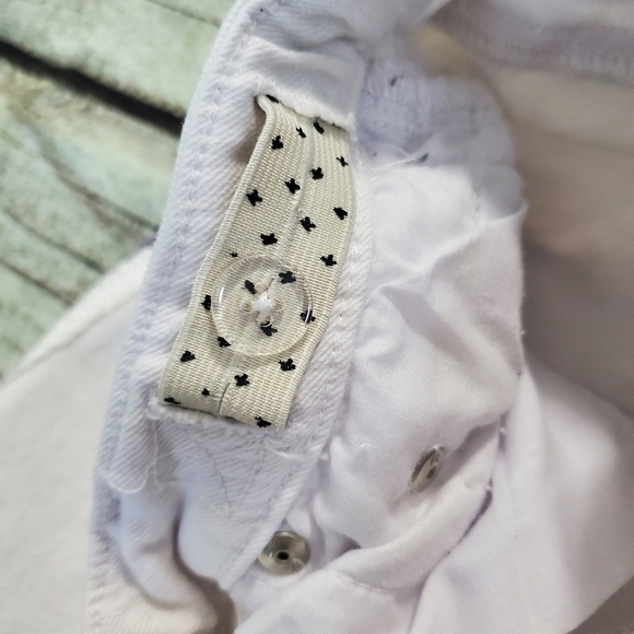 Kidpik Denim White with Purple Sequin Stripe Skirt - Picture 8 of 10